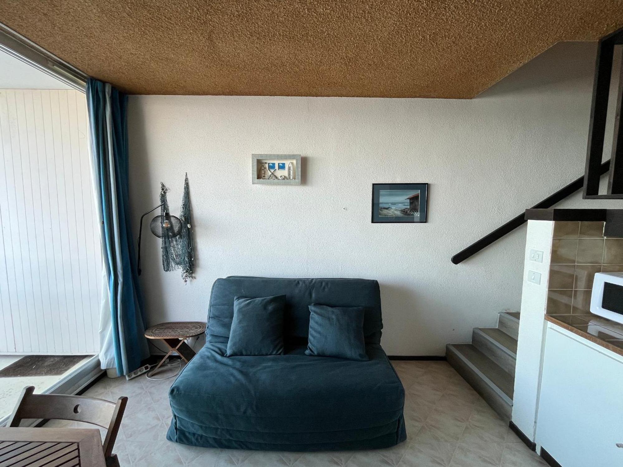 Duplex T1 Vue Mer A Arcachon - Acces Direct Plage - Quartier Aiguillon - Fr-1-319-71 Экстерьер фото