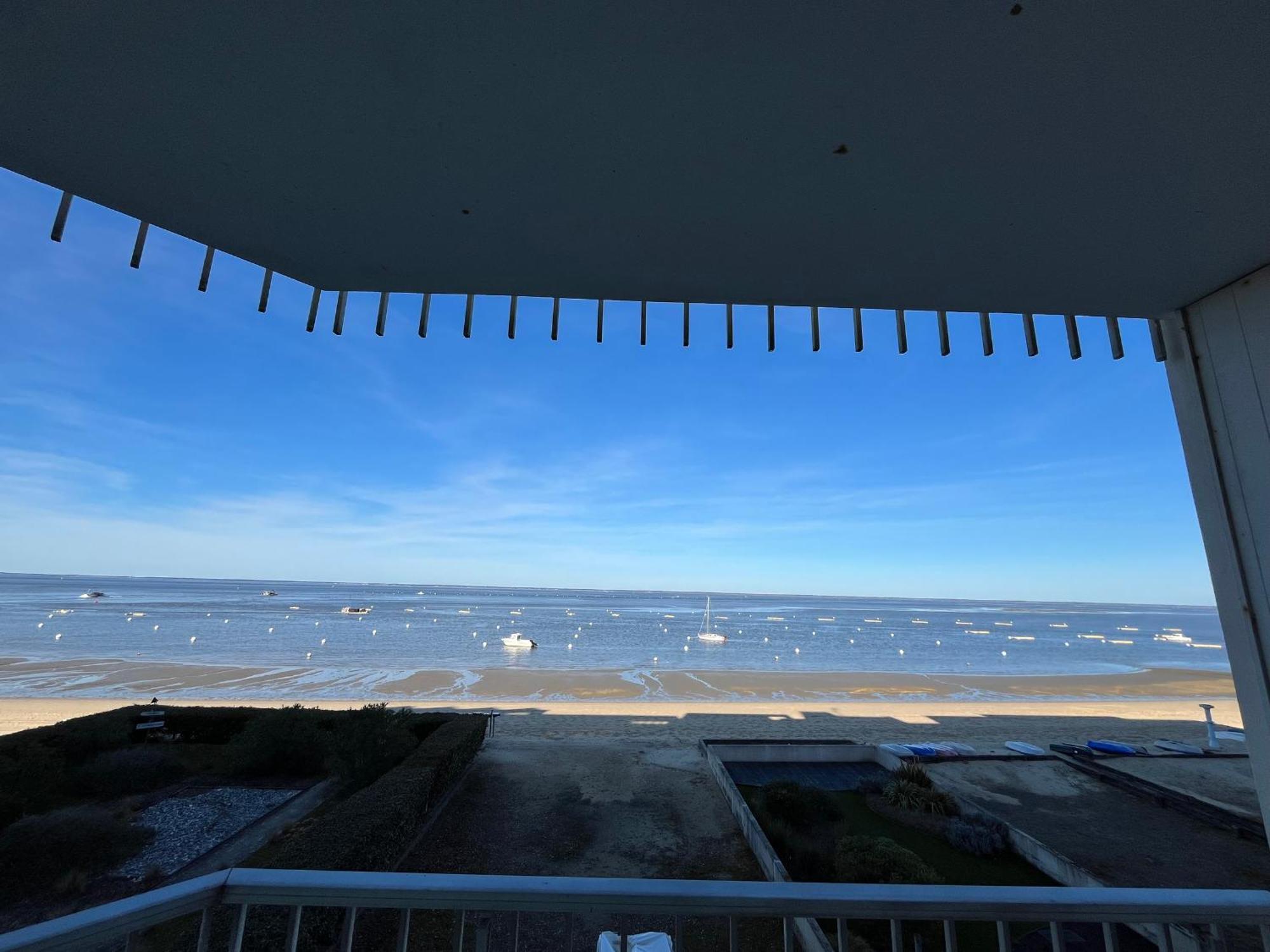 Duplex T1 Vue Mer A Arcachon - Acces Direct Plage - Quartier Aiguillon - Fr-1-319-71 Экстерьер фото