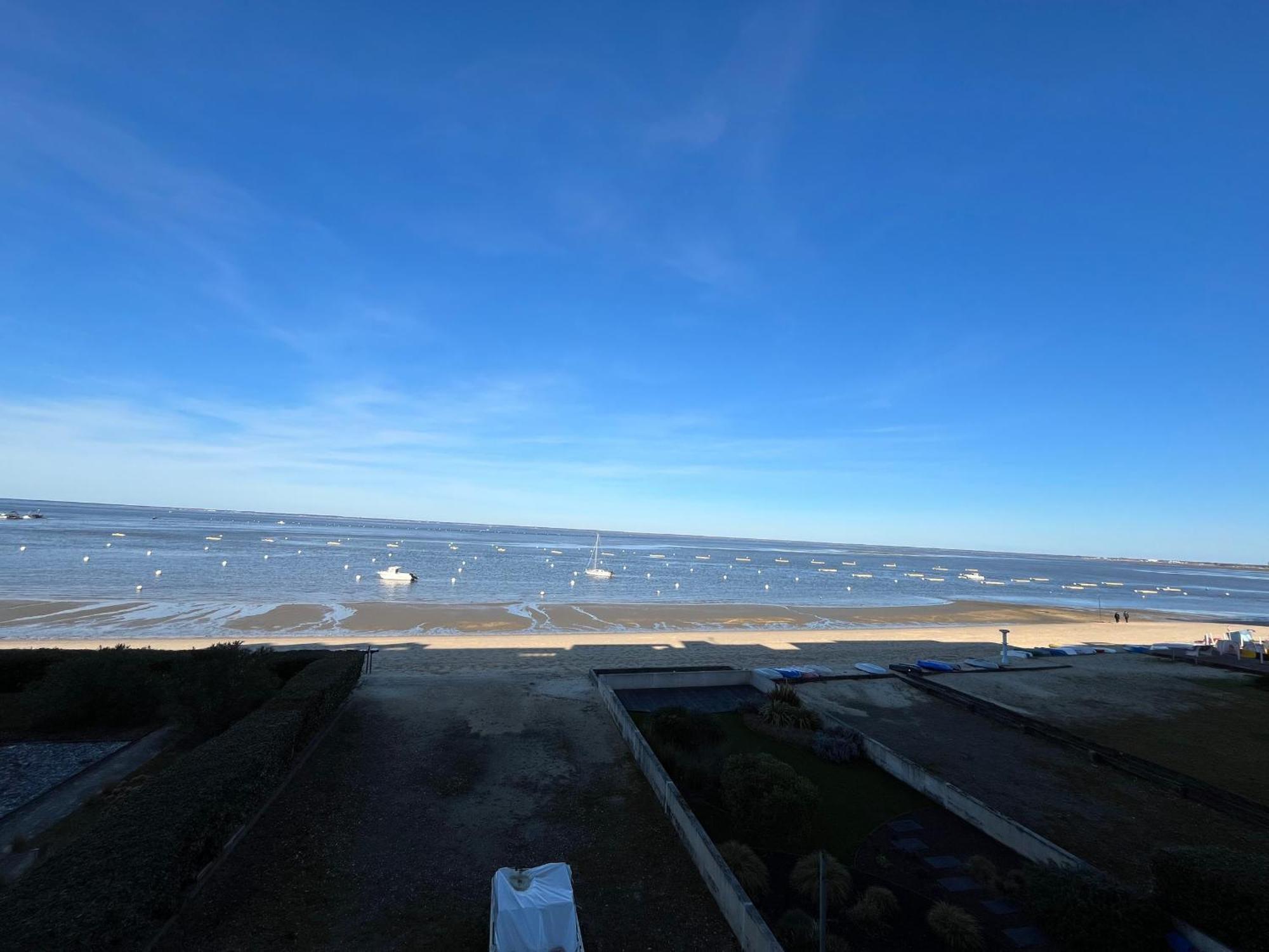 Duplex T1 Vue Mer A Arcachon - Acces Direct Plage - Quartier Aiguillon - Fr-1-319-71 Экстерьер фото